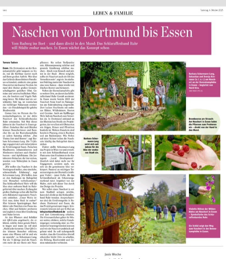 Du betrachtest gerade Naschen von Dortmund bis Essen